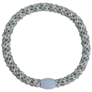 KKNEKKI -  Hårelastik - Slim, Mix Baby Blue Glitter